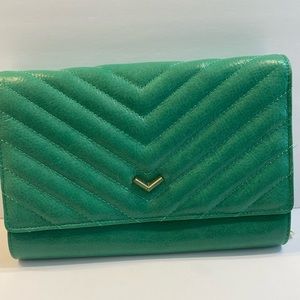 Botkier SOHO quilted green crossbody